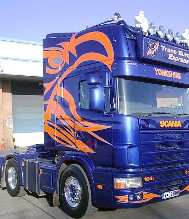 Scania Visière pour Scania Série R type 2-A