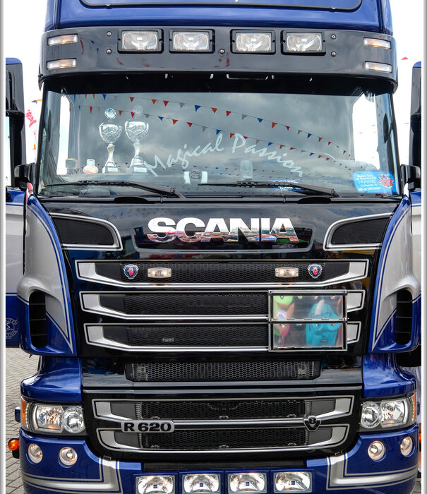 Scania Scania Série 4 & Série R Highline/ Topline Pare-soleil type 3C