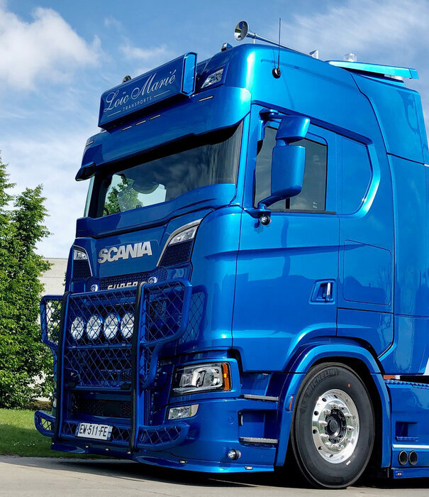 Scania Spoiler avant pour pare-chocs bas Scania Next Generation type 2
