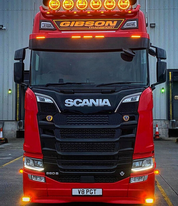 Scania Spoiler avant pour pare-chocs bas Scania Next Generation type 3