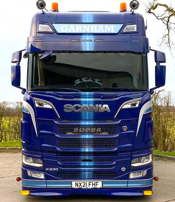 Scania Spoiler avant pour pare-chocs bas Scania Next Generation type 3