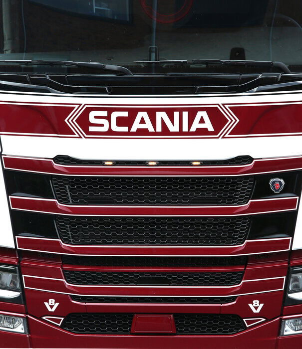 Scania Plaque frontale complète Scania Next Generation