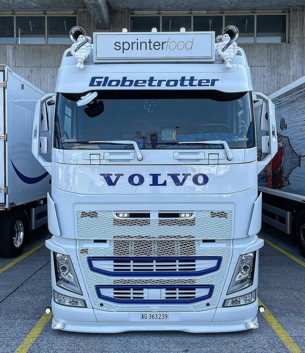 Volvo Spoiler avant Volvo FH4 12cm