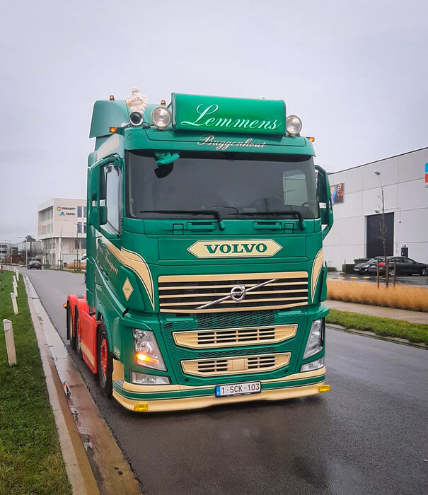 Volvo Spoiler avant Volvo FH4 12cm