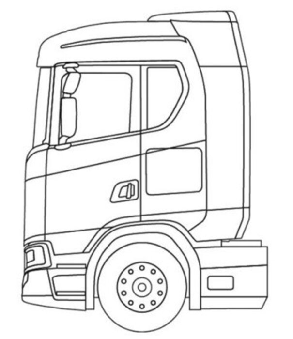 Scania Scania Next Generation Sky Light Cover (couverture des phares)