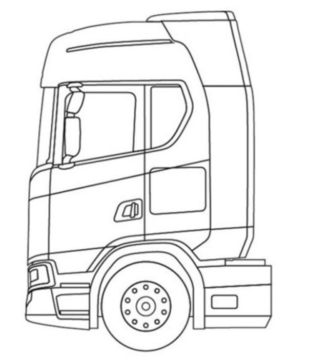 Scania Scania Next Generation Sky Light Cover (couverture des phares)