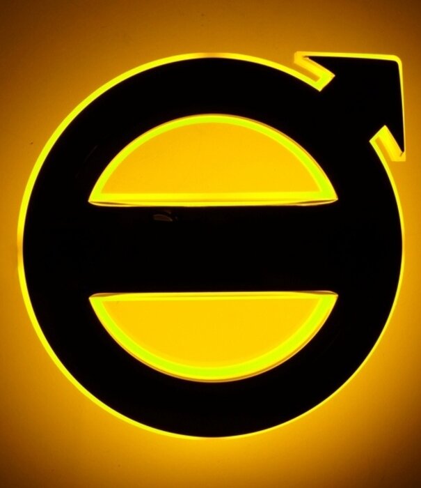 Volvo Volvo Logo Illuminé 17 cm Bicolore