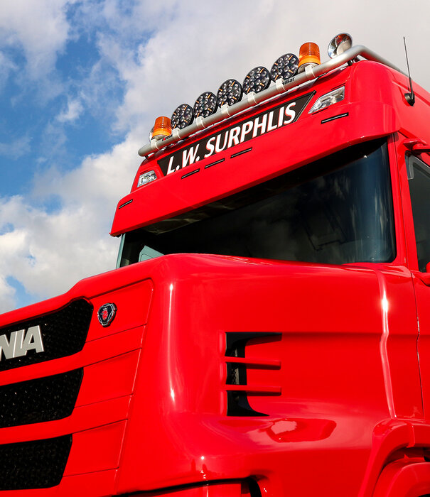 Scania Scania Next Generation Sunvisor 5 Round Bottom (pare-soleil à fond rond)