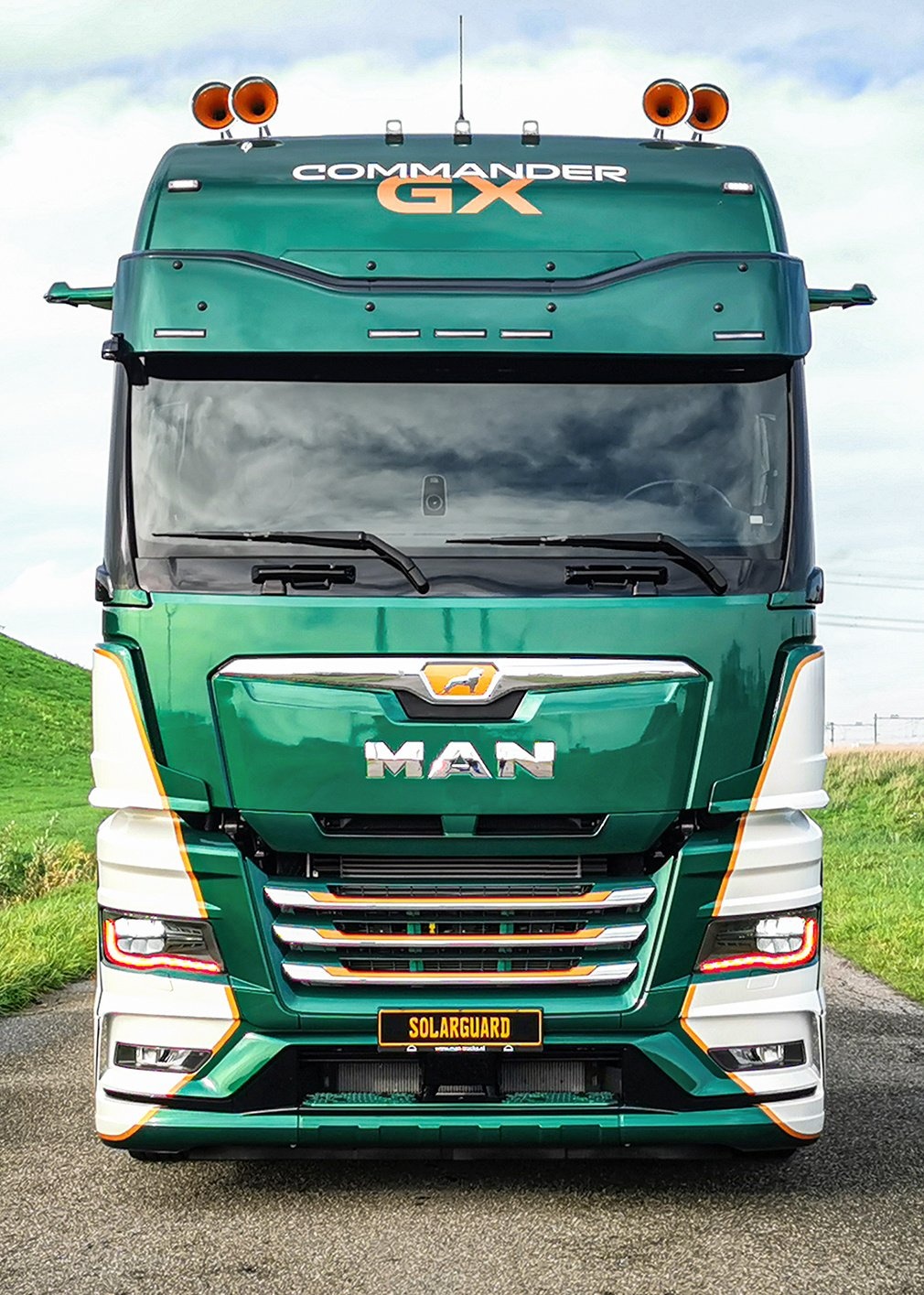 MAN TGX Visière - Solar Guard Exclusive Truckparts France