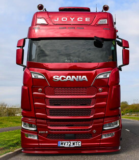 Pare-soleil Scania Next Generation avec ligne