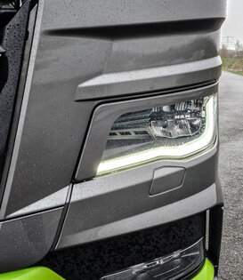 MAN TGX Spoiler de phares
