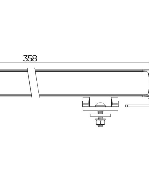 LED Lightbar slimline mit gelbem oder weißem Tagfahrlicht 6.400lm