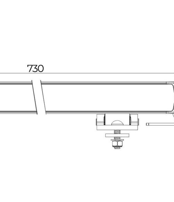 LED Lightbar slimline mit gelbem oder weißem Tagfahrlicht 14.400lm