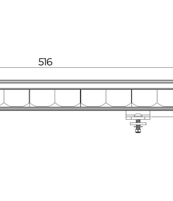 LED-Lichtleiste The Skytrack 2 mit Duo-Farb-Tagfahrlicht 9.500 lumen