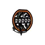 LED Fernscheinwerfer 9" Duo-color 144W