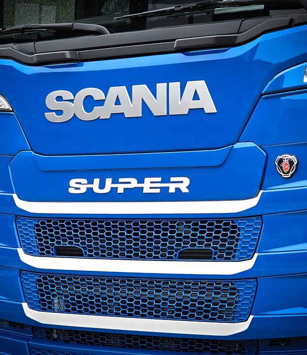 Scania Cache-calandre S-U-P-E-R de la Next Generation de Scania
