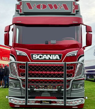 Pare-soleil Scania Next Generation à bord incurvé