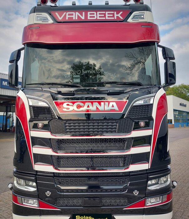 Scania Pare-soleil Scania Next Generation à bord incurvé