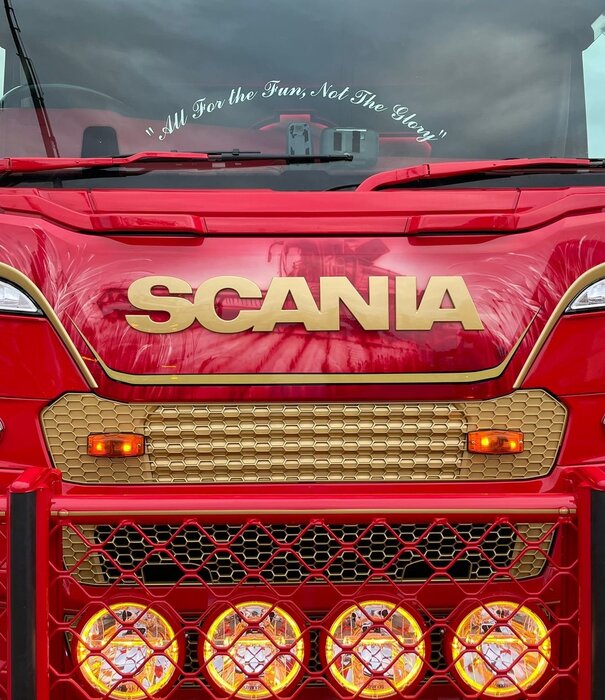 Scania Cache-grille supérieur Scania Next Generation