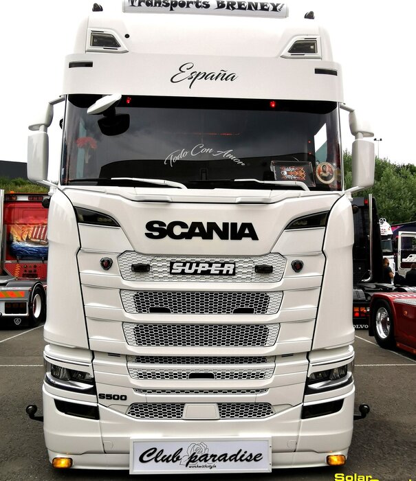 Scania Cache-grille supérieur Scania Next Generation