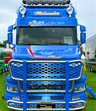 Pare-soleil Scania Next Generation 4 à fond plat