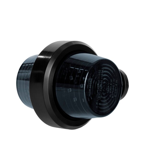 Lampe pendulaire LED sombre tige courte 12/24