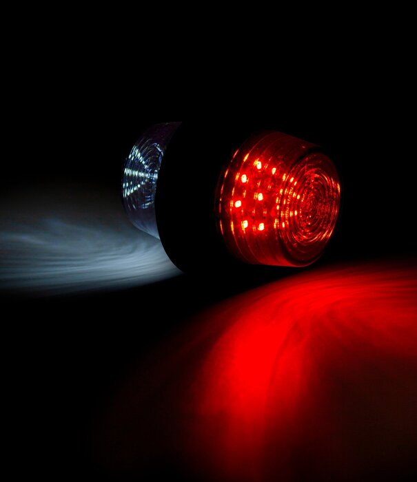 Lampe pendulaire LED sombre tige courte 12/24