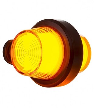 Lampe suspendue LED ambre | tige courte | lentille mate | 12-24v | MB-1020A