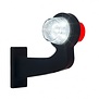 à droite | Lampe à suspension LED | tige à angle droit | lentille claire | 12-24 V | MB-1012RW