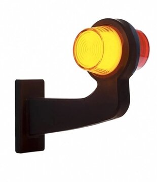 droite | lampe pendentif LED | tige à angle droit | lentille mate | 12-24v | MB-1022RA