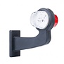 Droite | lampe suspendue LED tige inclinée | lentille mate | 12-24v | MB-1022RW