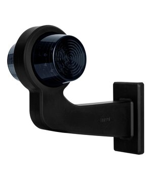 Lampe pendante LED Dark R-A droite, tige inclinée, 12/24v, câble 50cm