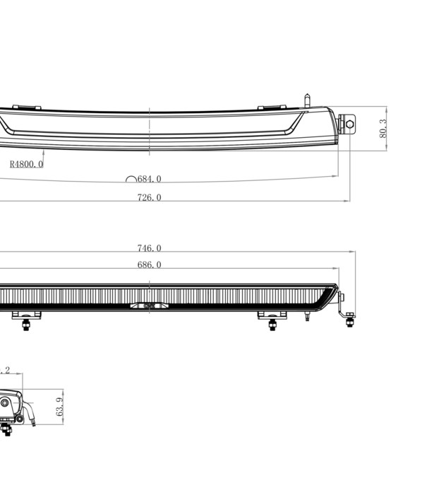 OZZ lights XB1 P27 BLANC