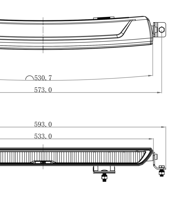OZZ feux XB1 20 BLANCS