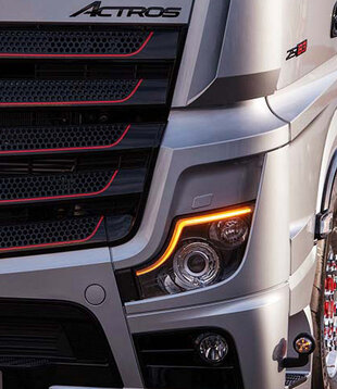 Mercedes-Benz Actros MP5 Orange DRL