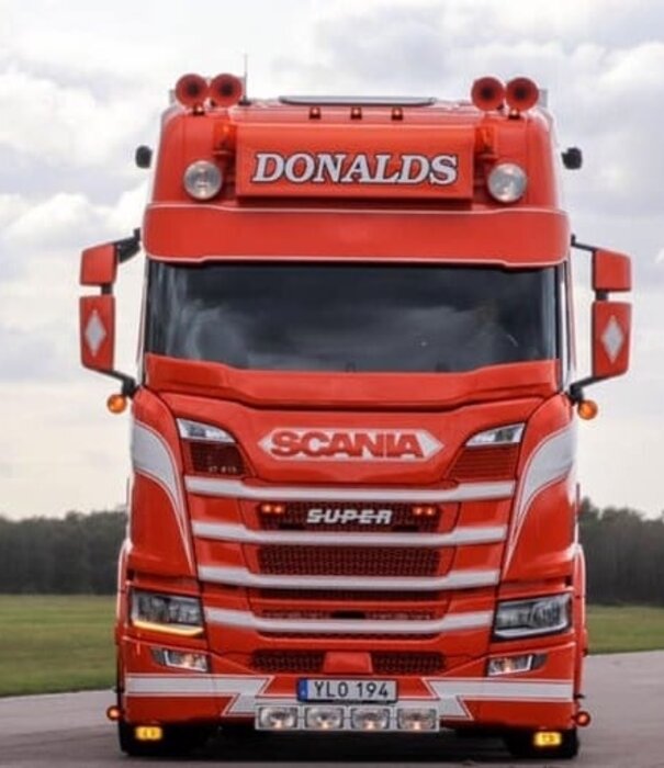 Scania Pare-soleil Scania Next Generation Type 2