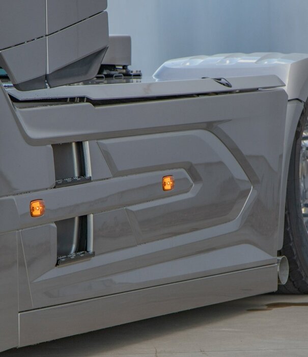 DAF DAF NGD Kit d'extension de jupes latérales XD 380 Empattement