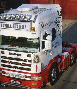 Scania Série 4 & Série R Highline/ Topline Pare-soleil type 2A