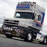 Scania Série 4 & Série R Highline/ Topline Pare-soleil type 2D