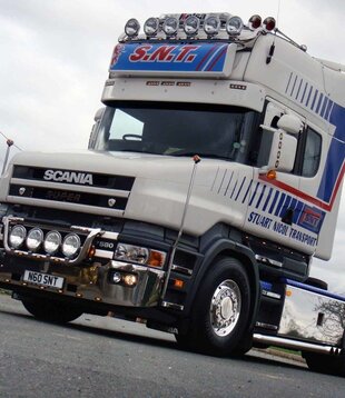 Scania Série 4 & Série R Highline/ Topline Pare-soleil type 2D