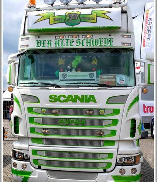 Scania Série 4 & Série R Highline/ Topline Pare-soleil type 3D