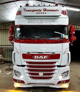 Pare-soleil DAF XF 106 Type 1