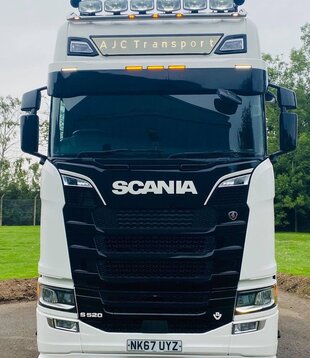 Scania Next Generation Spoiler avant moyen Type 8