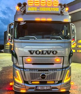 Volvo FH Aero DRL Unit Dual Color + Strobe