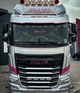 Becquet avant DAF NGD XF/XG/XG+ 2 LED