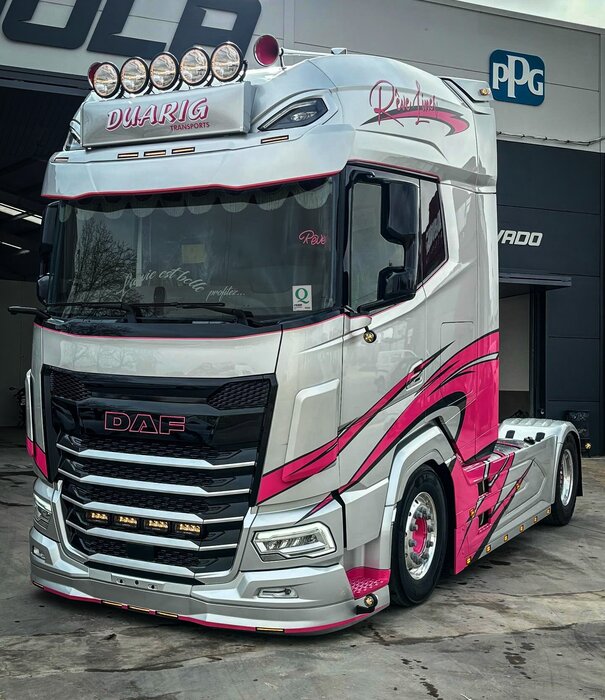 DAF Becquet avant DAF NGD XF/XG/XG+ 2 LED