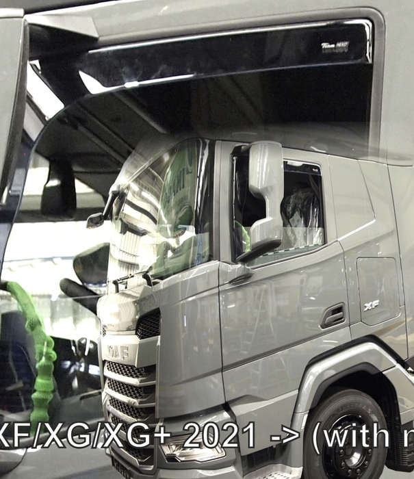 DAF NGD XF/XG/XG+ Déflecteur de vent avec miroir