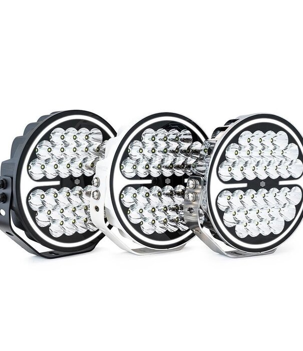 OZZ XO 1 projecteur DEL | Noir/Ovale | 8160 lumens | 88105