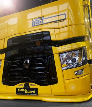 Renault T-serie Spoiler avant type 2 9 cm