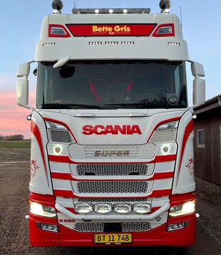 Scania Next Generation Zonneklep type 2D